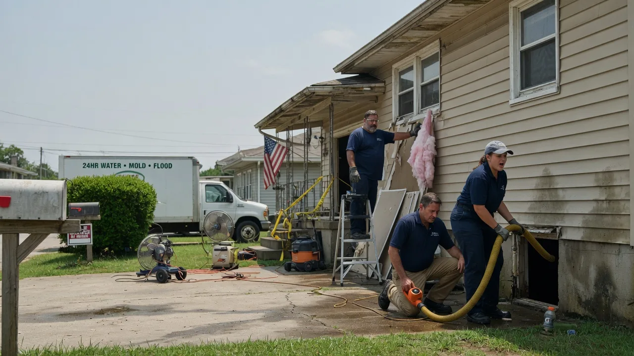 Water Damage Repair in Coffeeville, AL near me